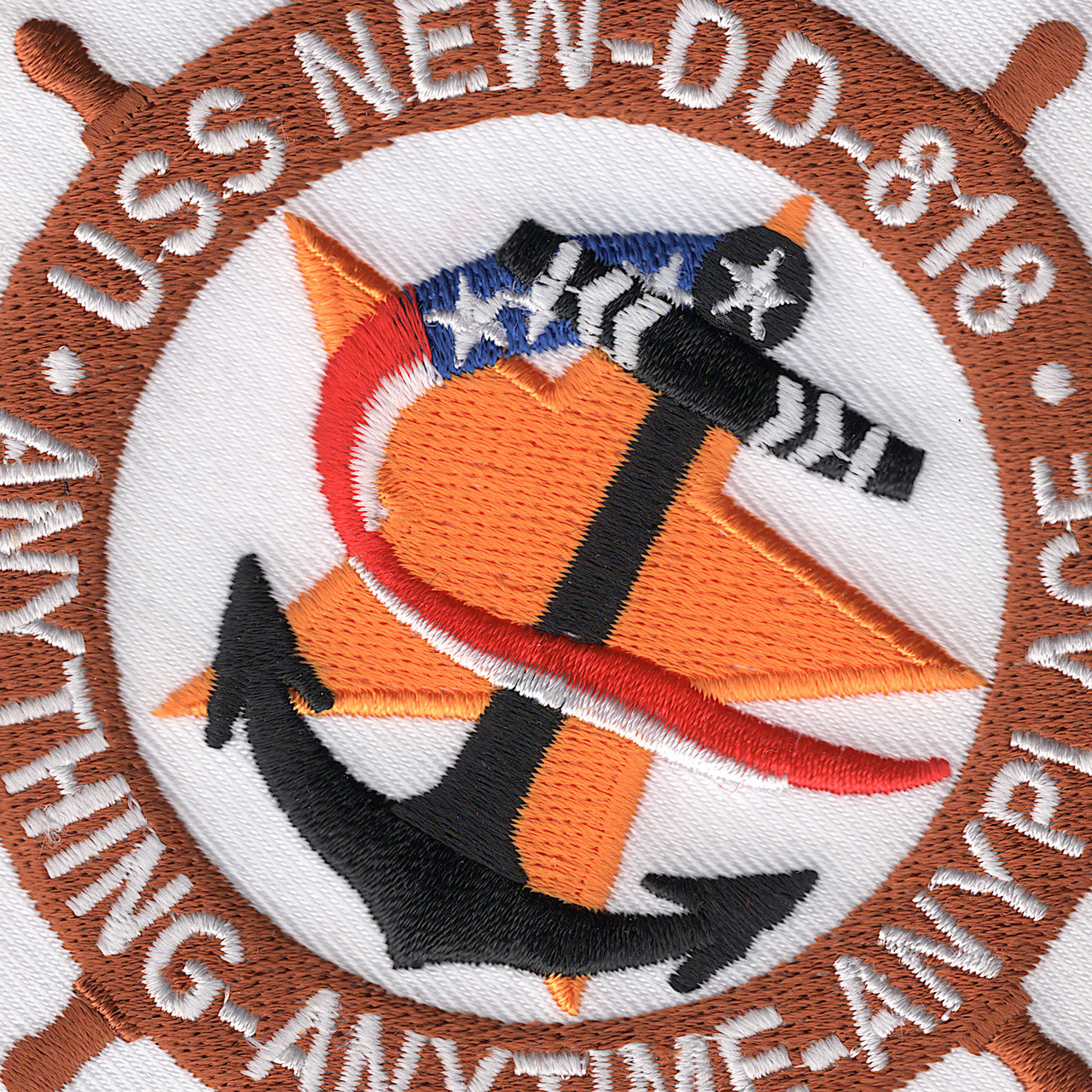 DD-818 USS New Patch Destroyer | Destroyer Patches | Navy Patches