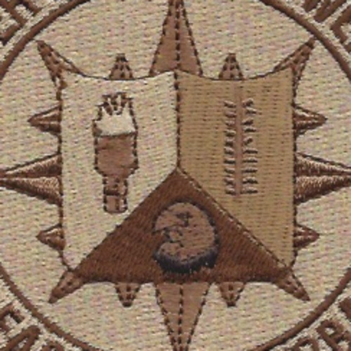 Desert Rovers Patch Desron 22 Destroyer Squadron Desert Color Patch | Destroyer Patches ...