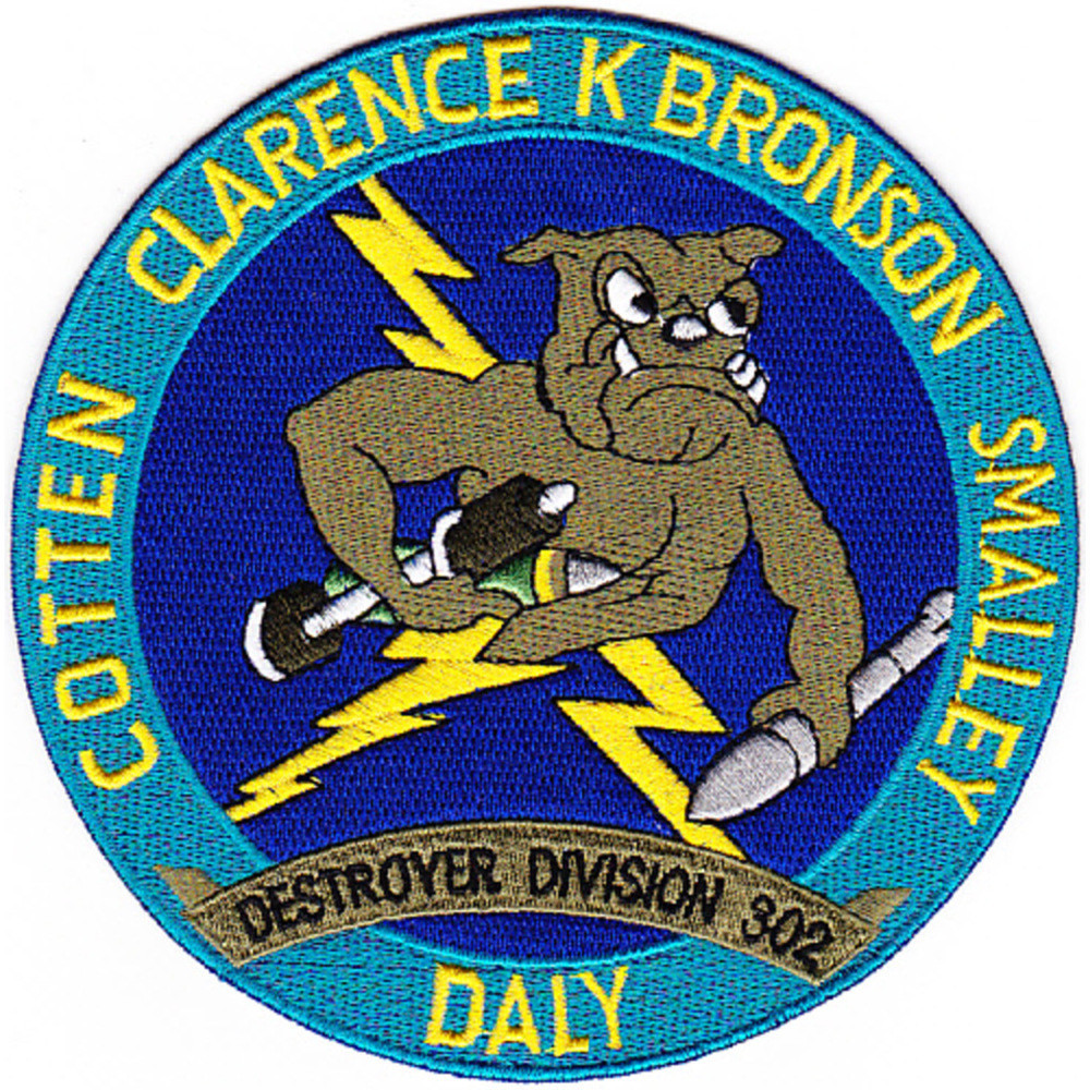 DESDIV 302 Destroyer Division Patch | Destroyer Patches | Navy Patches ...