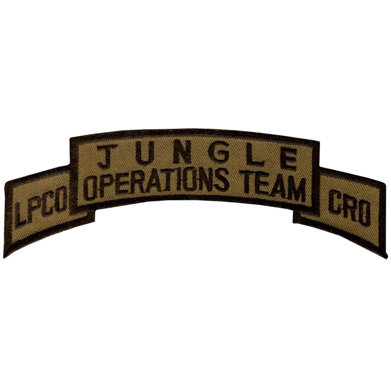DEA Drug Enforcement Agency Jungle Operations Team LPCO CRO Patch