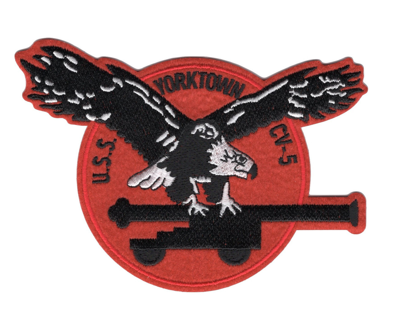 CV-5 USS Yorktown Patch | Aircraft Carrier Patches | Navy Patches