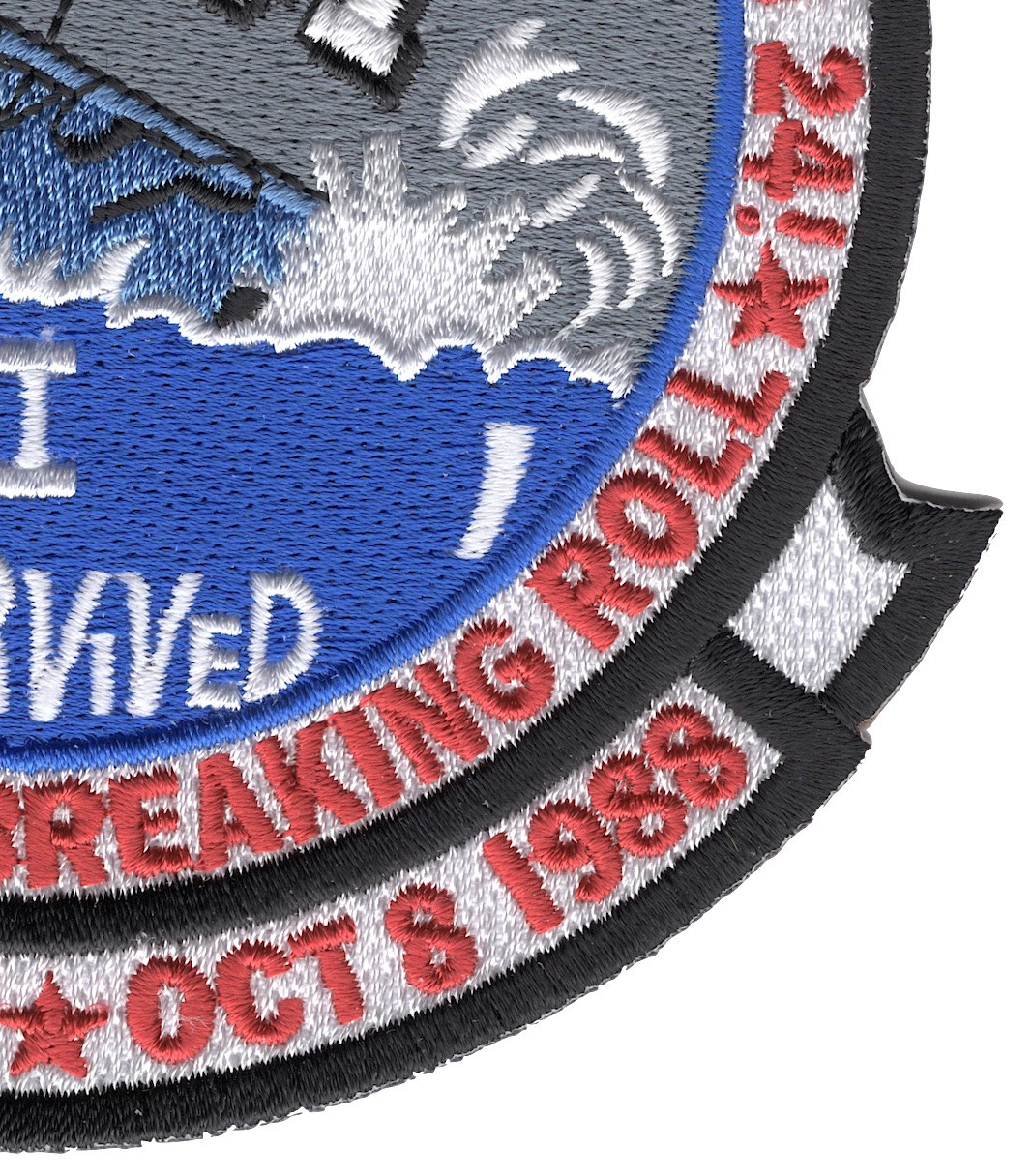 USS Midway (CV-41) Survived 24-Degree Roll Patch