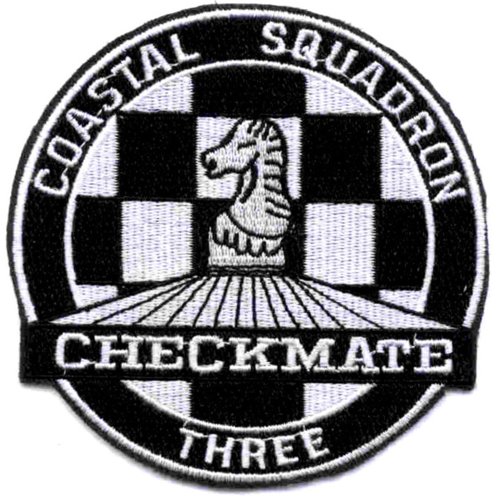 COSRON-3 Coastal Squadron Three Patch Checkmate Vietnam | River Patrol ...