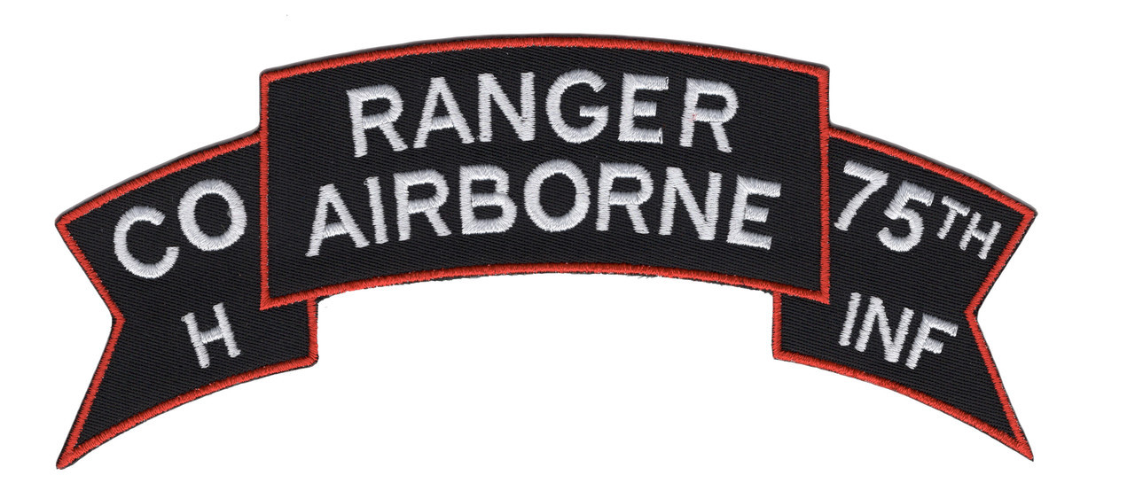H Company 75th Ranger Airborne Infantry Regiment Patch | Ranger