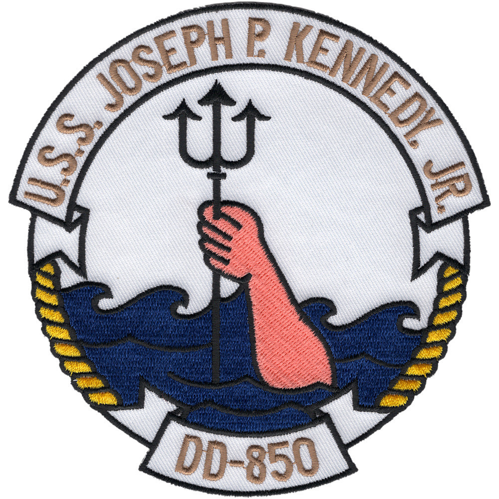 DD-850 USS Joseph P Kennedy Jr Patch | Destroyer Patches | Navy