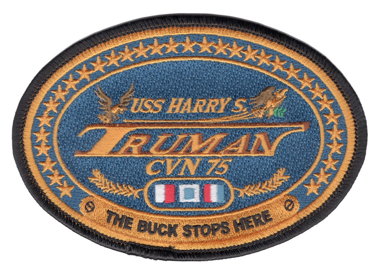 CVN-75 USS Harry S Truman Patch | Aircraft Carrier Patches | Navy