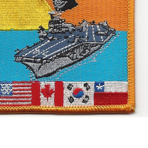 CVN-74 USS John C Stennis Rimpac 2004 Patch | Aircraft Carrier