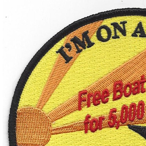 CVN-68 Nimitz Boat Ride Free Patch | Aircraft Carrier Patches