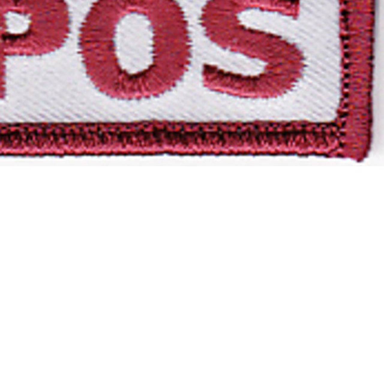 Blood Type O Positive Desert Version A Patch Hook And Loop