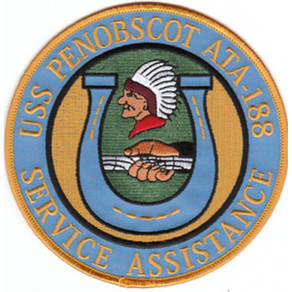 ATA-188 USS Penobscot Patch | Auxiliary Ship Patches | Navy