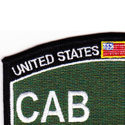 Cab Patch Combat Action Badge Military Occupational Specialty MOS Patch | MOS ...