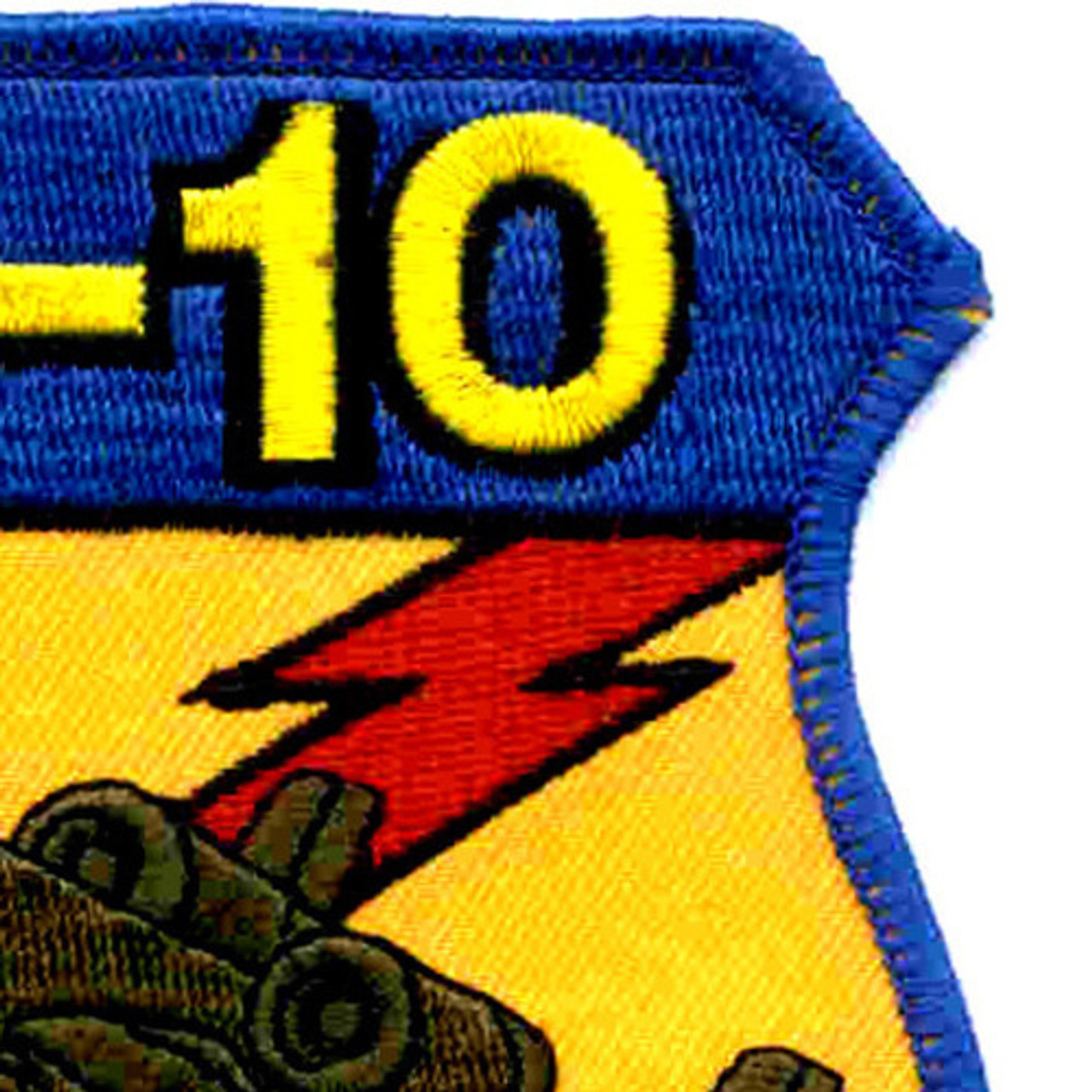 USAF 25FS A-10サンダーボルト パッチ Military Patch（ミリタリーパッチ）A-10 2000 HOURS サンダー