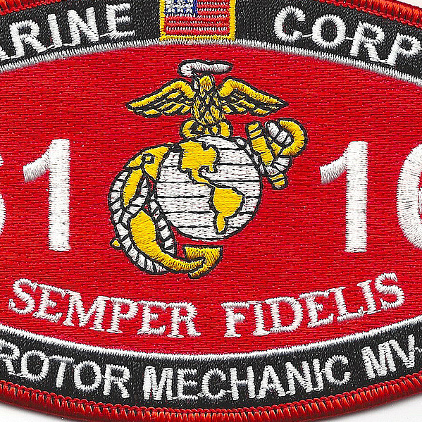 6116 Tilt Rotor Mechanic MV-22 MOS Patch | MOS Patches | Marine