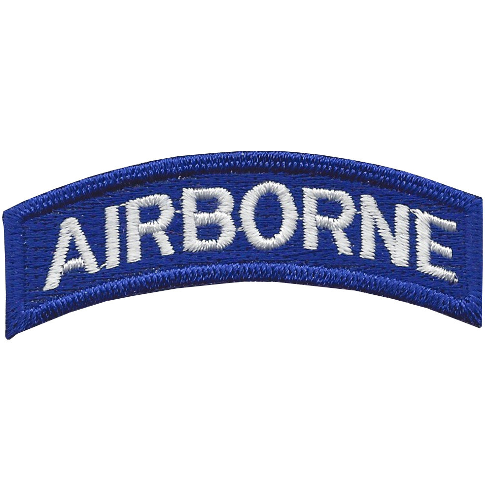 Army Airborne Rocker Blue Field Patch | Special Forces Patches | Army ...