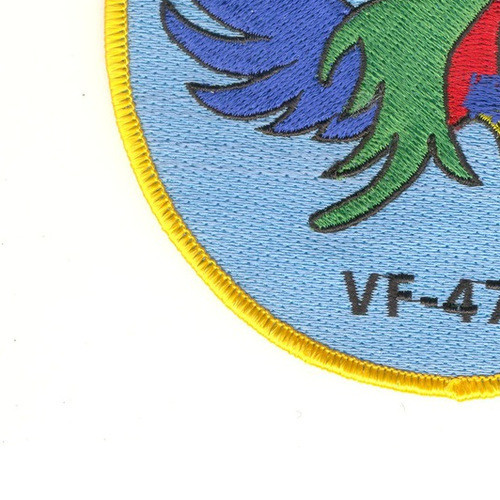 VF-47 Patch Rooster | Squadron Patches | Navy Patches | Popular Patch