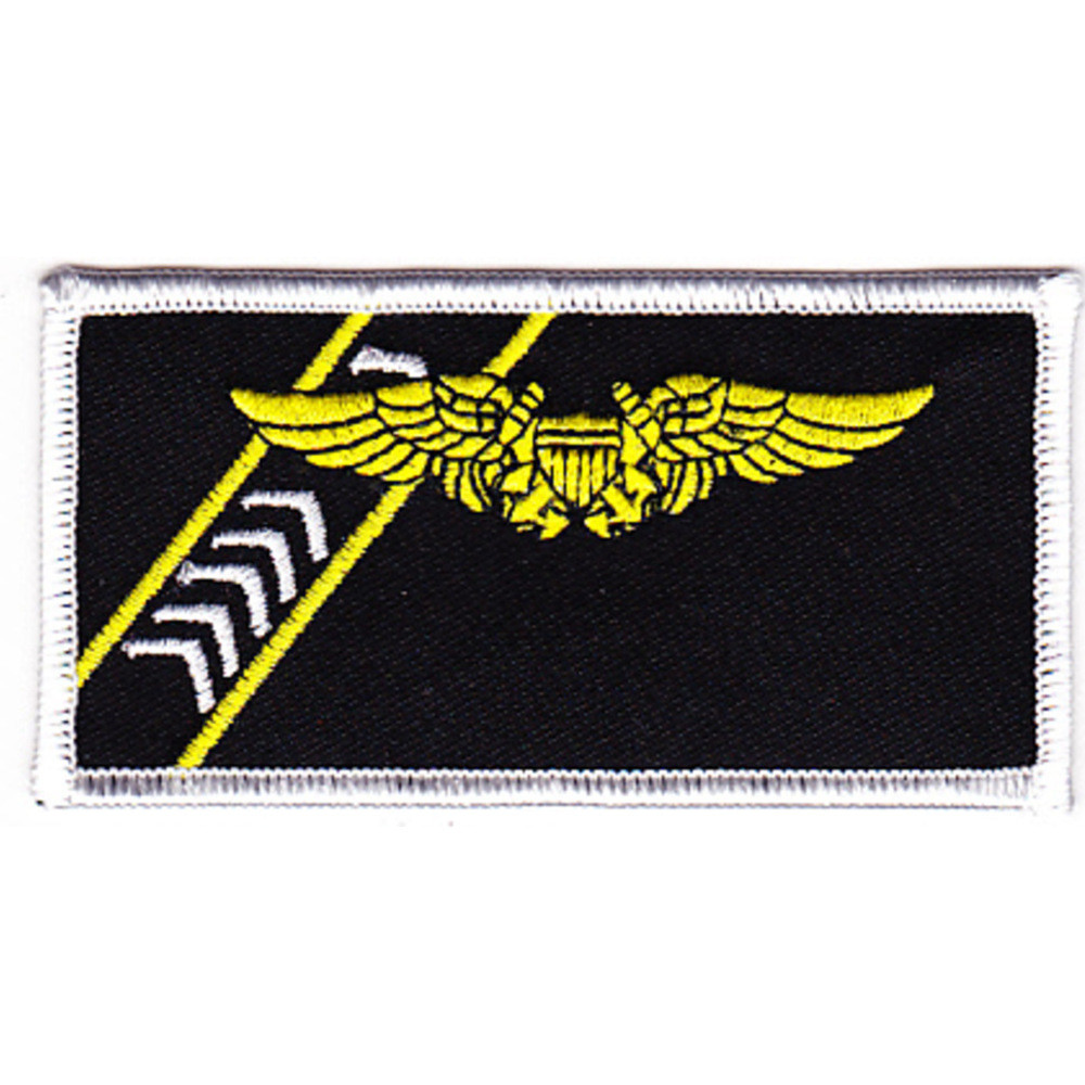 No.1148 ☆横振り刺繍パッチ☆ JOLLY ROGERS Jolly Rogers Tomcat Patch Iron Sew On Cloth United States Navy Embroid