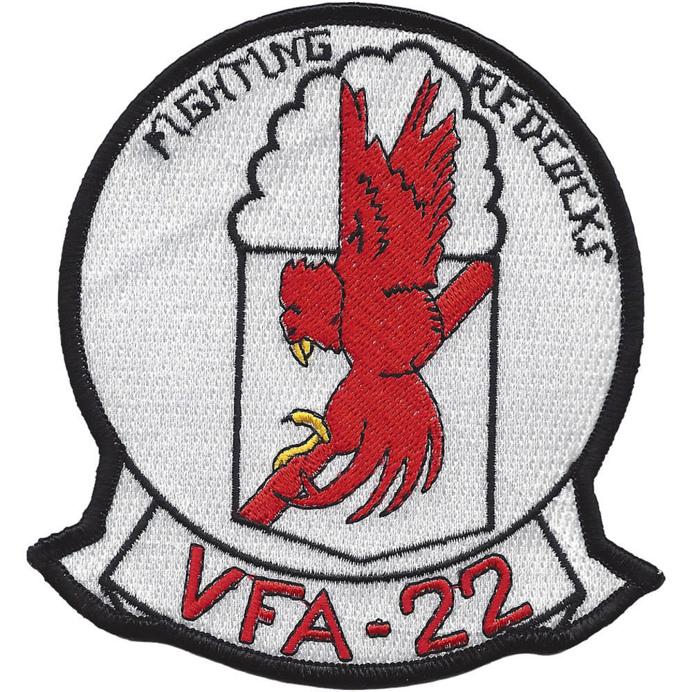 VFA-22 Patch Fighting Redcocks | Squadron Patches | Navy Patches ...