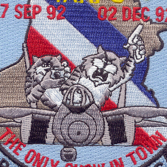 VF-2 F-14 Tomcat Bounty Hunters Patch Southern Watch Tarps