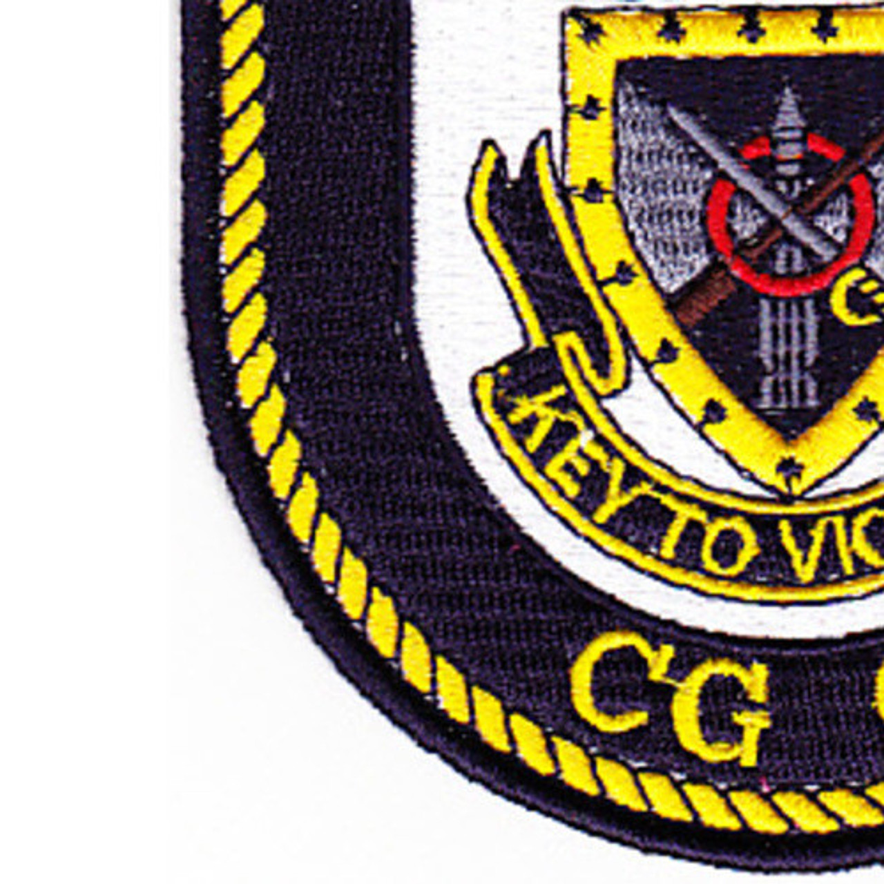 USS VICKSBURG CG 69 U.S.NAVY PATCH WARSHIP GUIDED MISSILE CRUISER SOLDIER USA