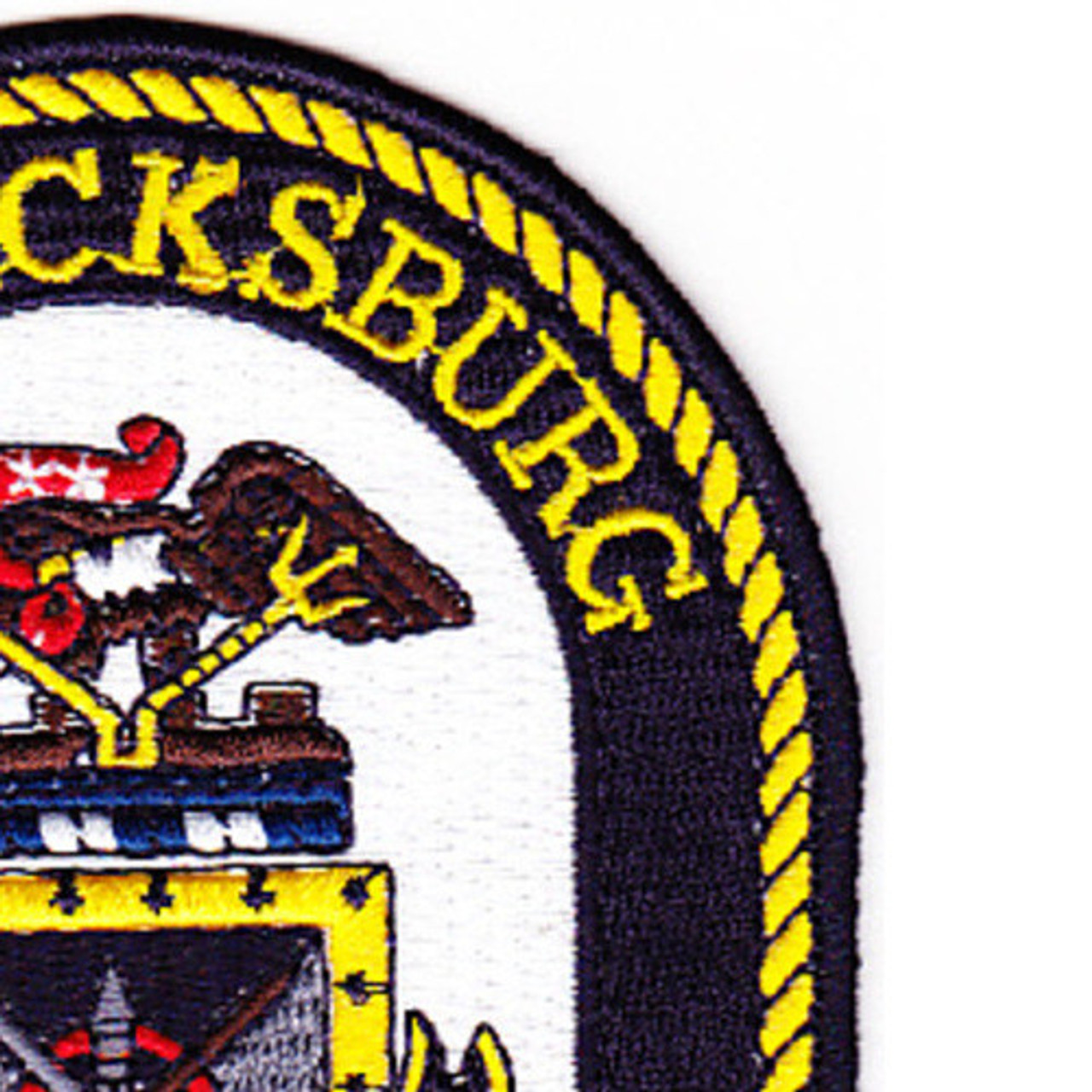 USS VICKSBURG CG 69 U.S.NAVY PATCH WARSHIP GUIDED MISSILE CRUISER SOLDIER USA