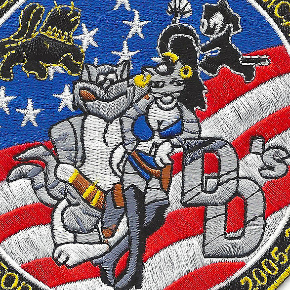 USS Theodore Roosevelt CVN-71, VF-213, VF-31 Patch | Squadron