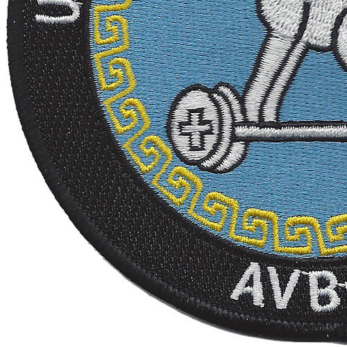 USS Tallahatchie County AVB 2 Tank Landing Ship Patch | Auxiliary