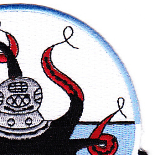USS Recovery ARS 43 Rescue Salvage Ship Patch | Auxiliary Ship