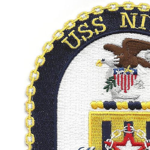USS Nitze DDG-94 Guided Missile Destroyer Patch | Destroyer