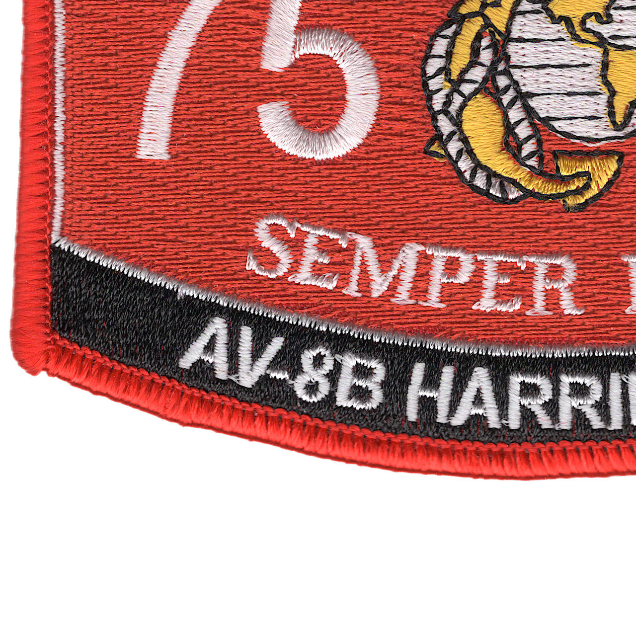 7509 AV-8B Harrier Pilot MOS Patch | MOS Patches | Marine Patches ...