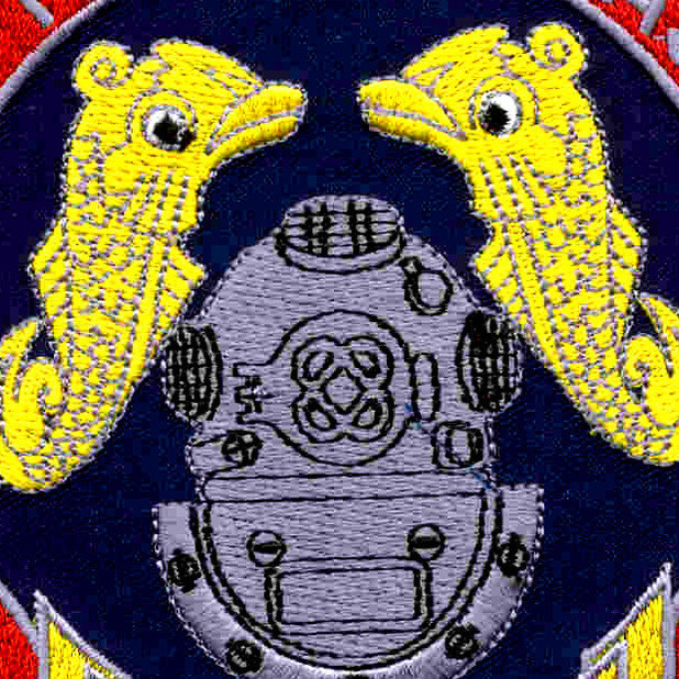 USS Florikan ASR-9 Patch | Auxiliary Ship Patches | Navy Patches