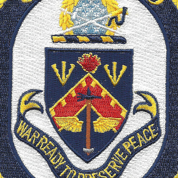 USS Elrod FFG-55 Guided Missile Frigate Ship Patch | Ship Patches