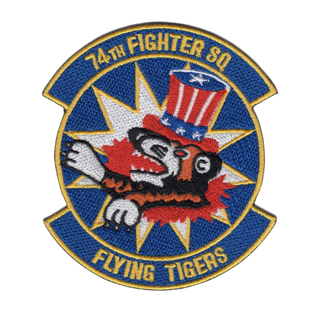 USAF 74th Fighter Squadron A-10 Patch Flying Tigers Patch