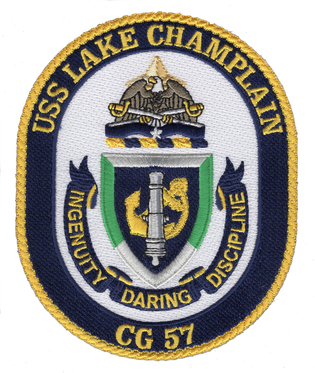 USS Lake Champlain CG-57 Patch | Cruiser Patches | Navy Patches