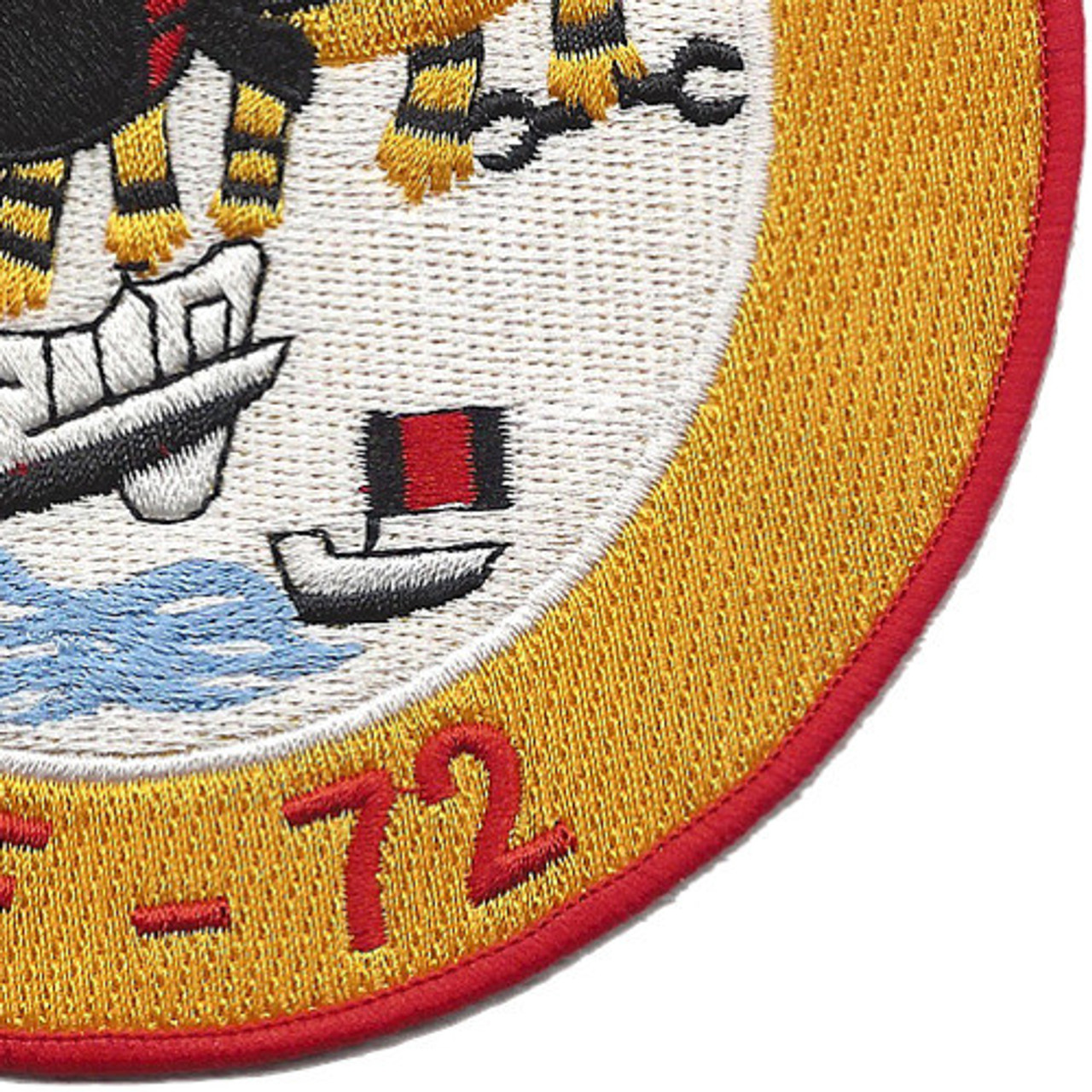 Grab the flag2 ライオン　キャンバスF6号　BAEZ3 USS Kiowa ATF-72 Patch | Auxiliary Ship Patches | Navy