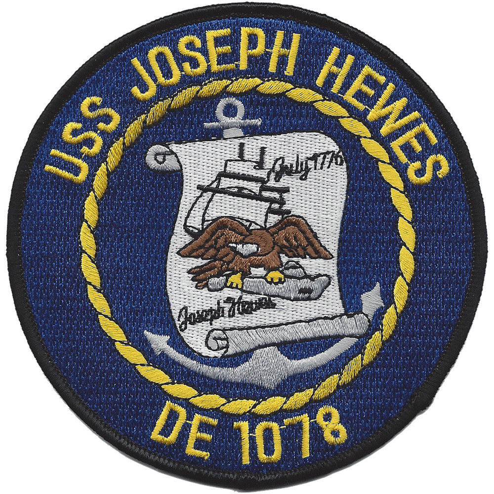 USS Joseph Hewes DE 1078 | Destroyer Patches | Navy Patches