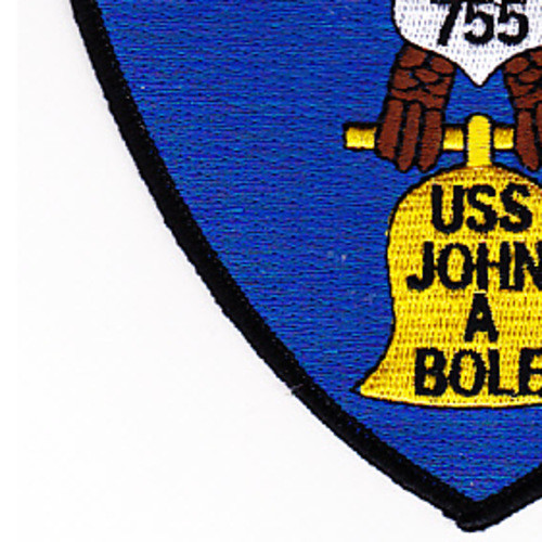 USS John A. Bole DD-755 Destroyer Ship Patch | Destroyer Patches