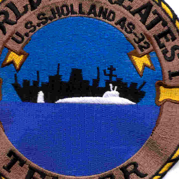 USS Holland AS-32 Patch | Auxiliary Ship Patches | Navy Patches