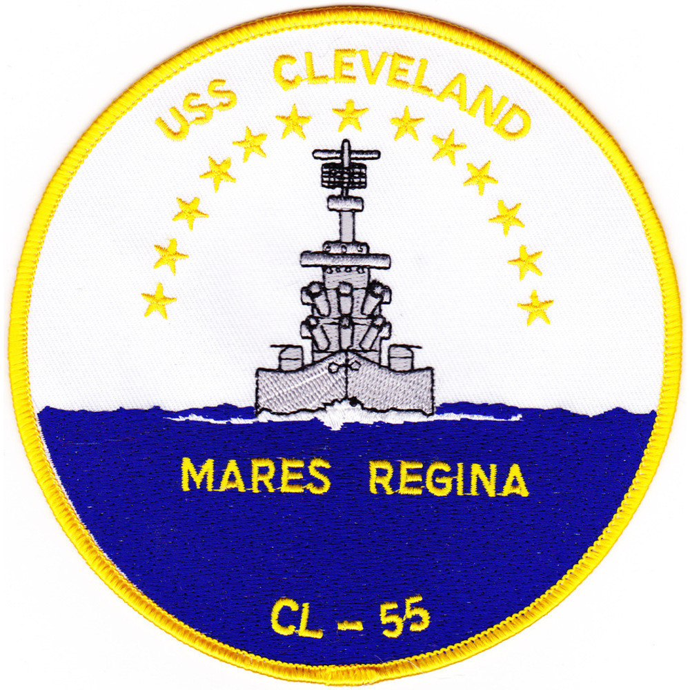USS Cleveland CL-55 Light Cruiser Patch | Cruiser Patches | Navy