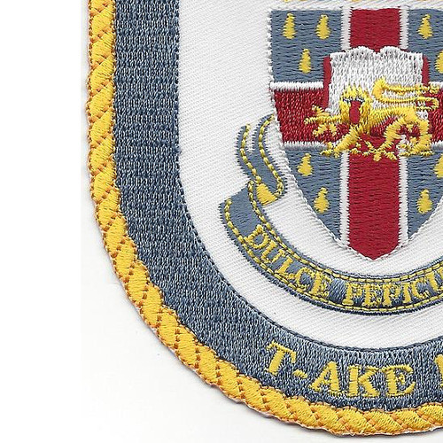 USNS Charles Drew T-AKE-10 Dry Cargo Ship Patch | Auxiliary Ship