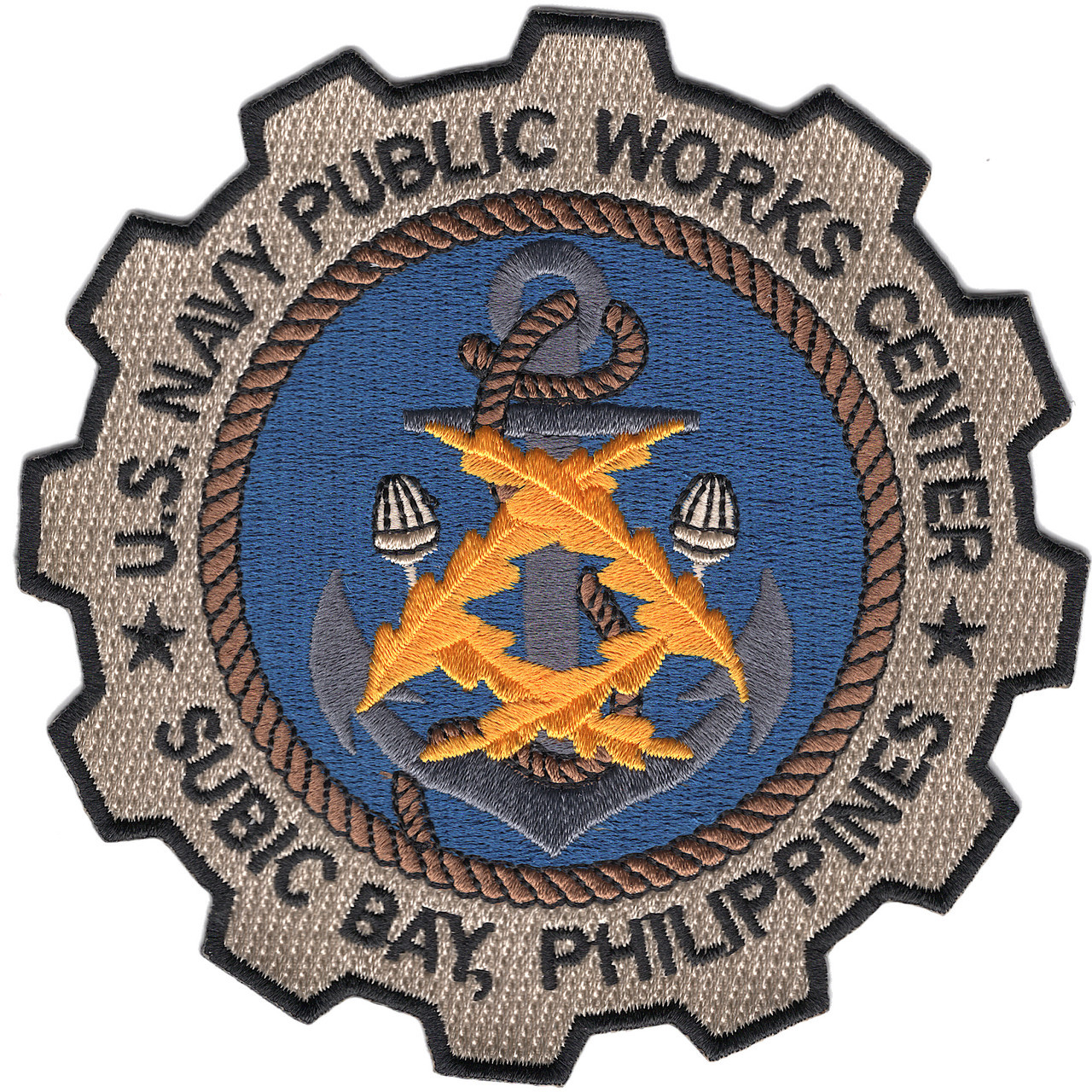 Subic Bay Patch US Navy Public Works Center Subic Bay Patch | Base Patches | Navy ...