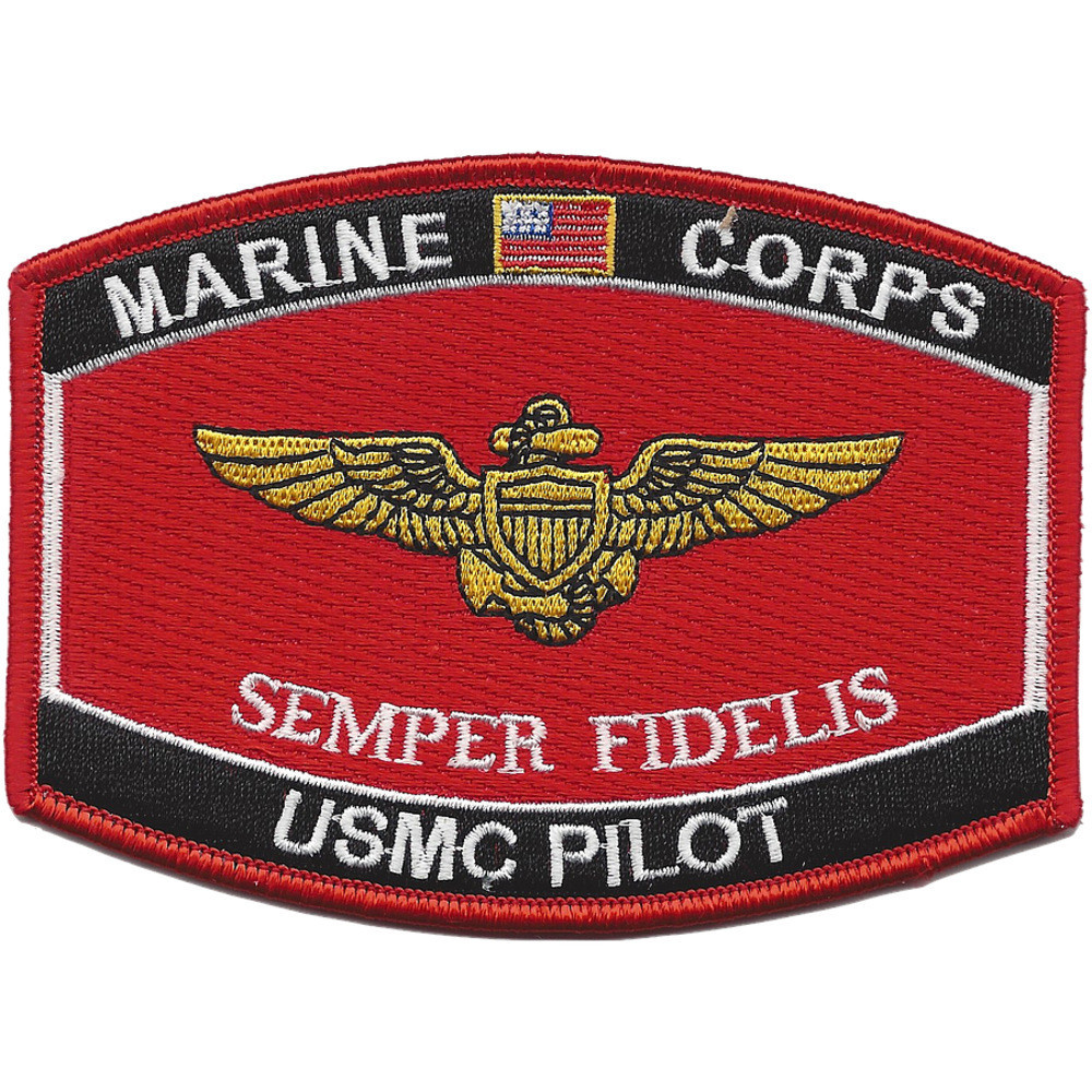 U.S.M.C. Pilot Wings MOS Patch | MOS Patches | Marine Patches