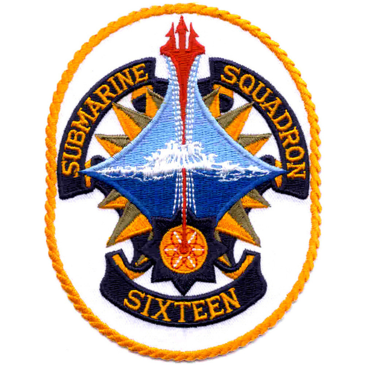 Navy Submarine Squadron 16 Patch