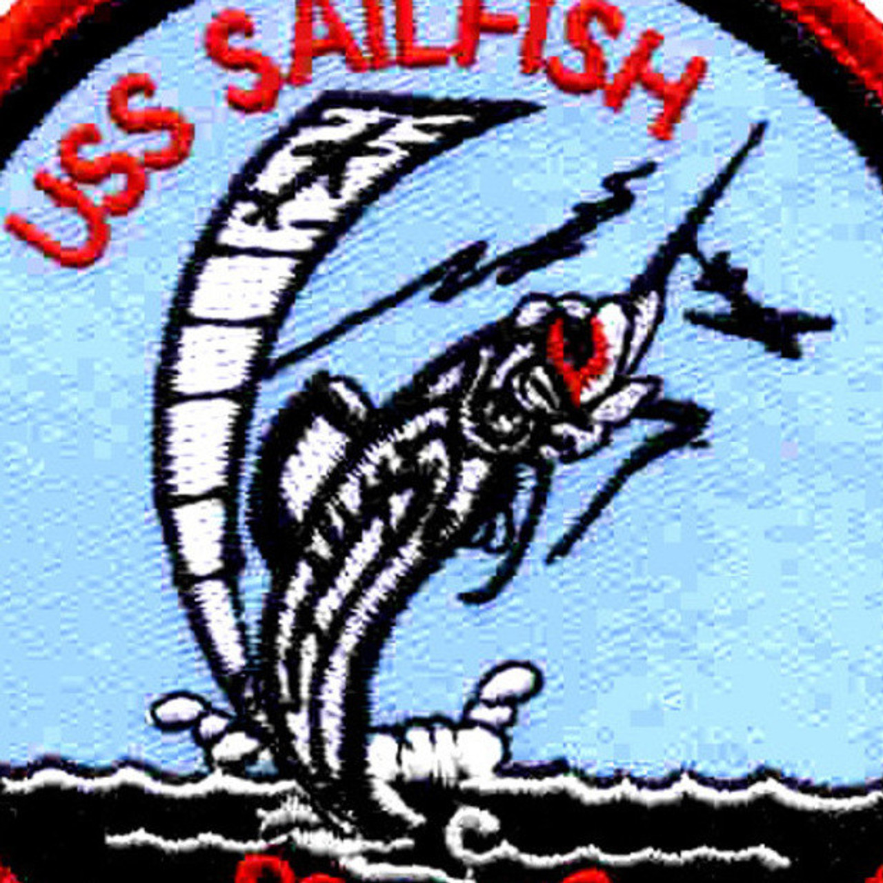 USS Sailfish SS 572 - Framed Navy Ship Display