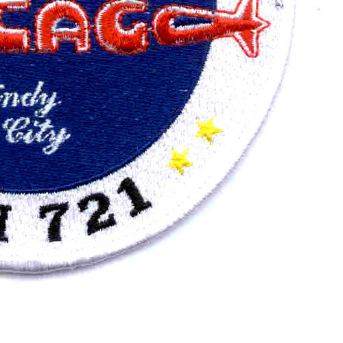 SSN-721 USS Chicago Patch - Version A | Submarine Patches | Navy