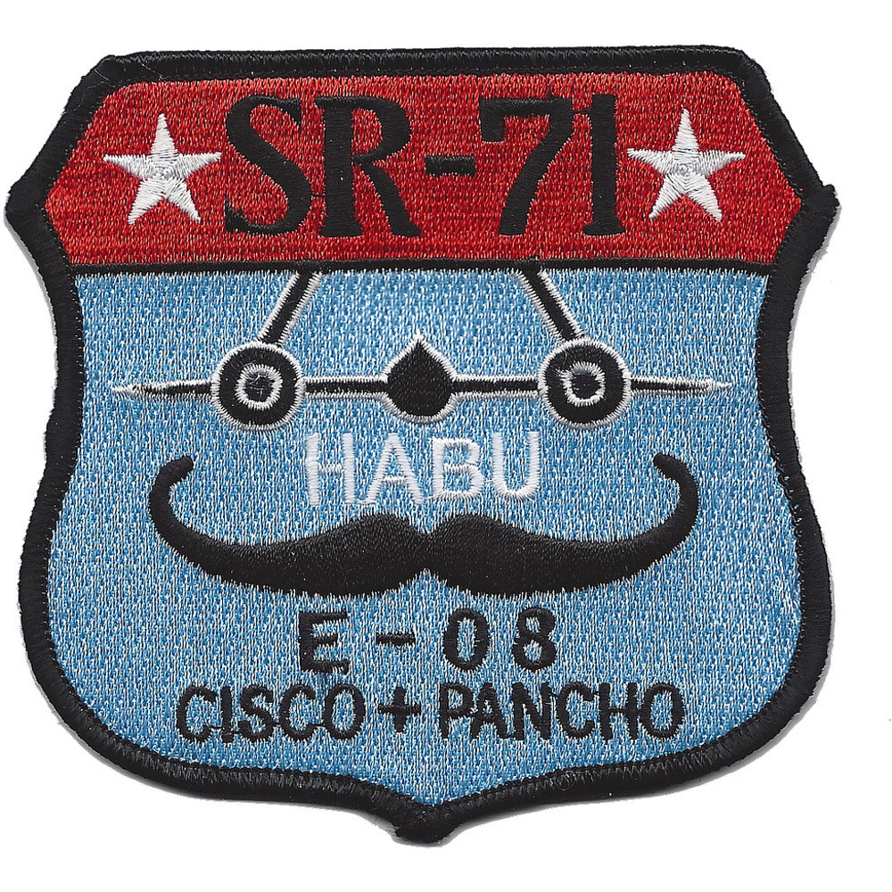 SR-71 A HABU E-08 Patch | Specialty Patches | Air Force | Popular