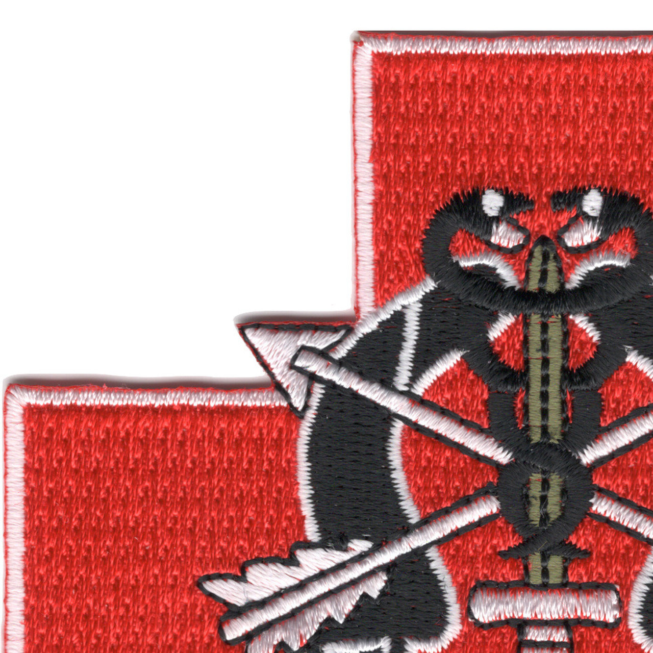 Special Forces Group Medic Red Cross Patch De Oppresso Liber