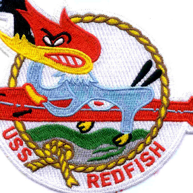 SS-395 USS Redfish Patch - Version A | Submarine Patches | Navy