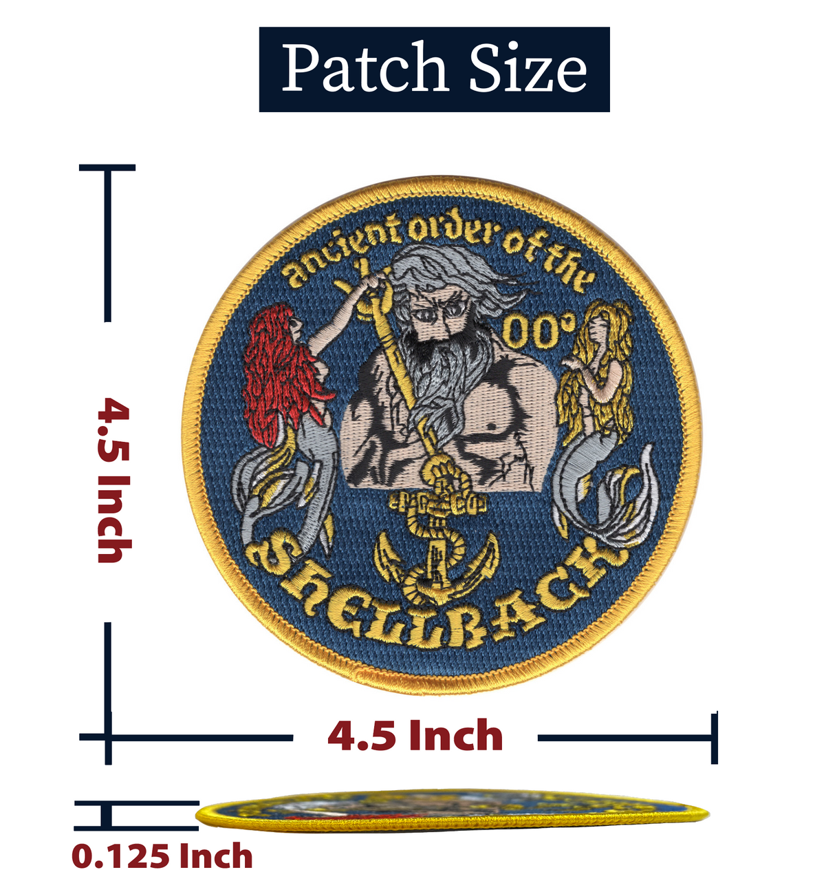 Ancient Order of the Shellback Patch | Popular Patch