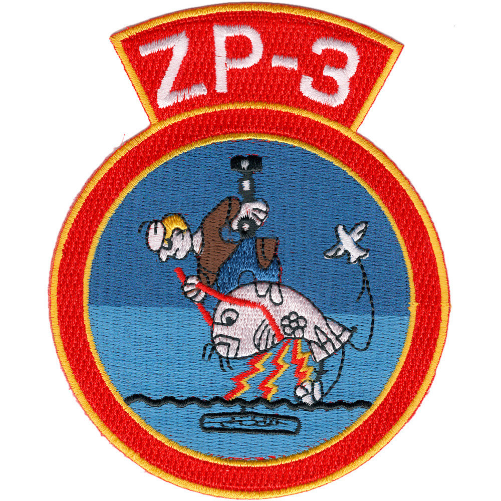 ZP-3 Patrol Squadron Airship Patch | Squadron Patches | Navy