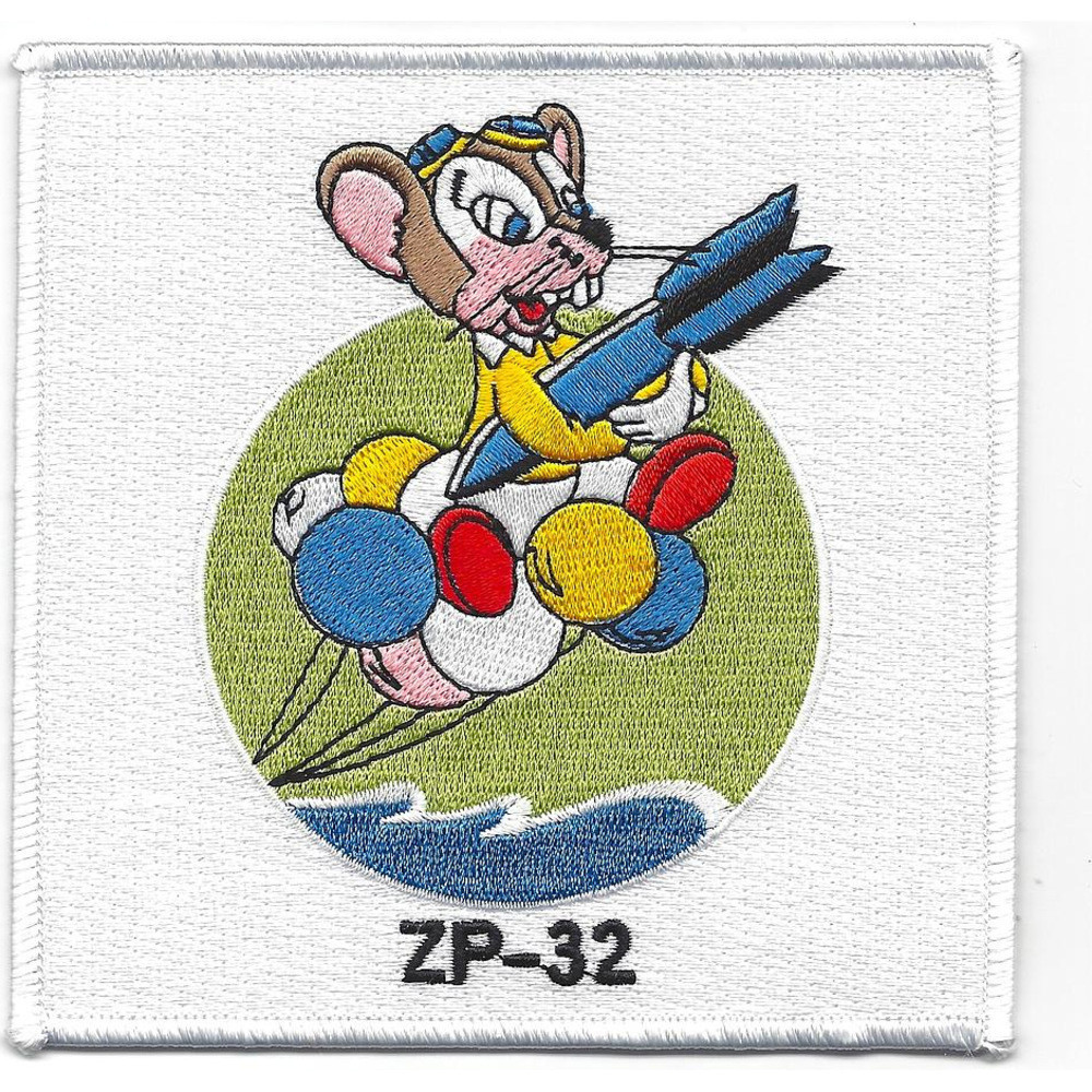 ZP-32 Patch The Flying Mouse | Squadron Patches | Navy Patches